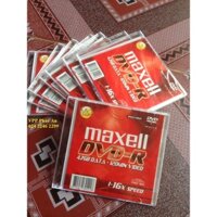 Combo 5 đĩa DVD maxell có vỏ nhựa