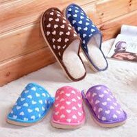 Combo 5 đôi dép bông đi trong nhà cho mùa đông ấm áp