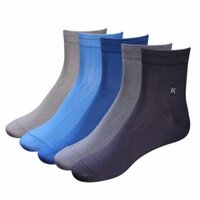 Combo 5 đôi tất vớ nam Cotton công sở Donakein