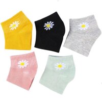 COMBO 5 ĐÔI TẤT VỚ NAM NỮ HOA CÚC CHỐNG HÔI CHÂN - 5 đôi,Nữ