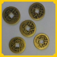 Combo 5 đồng xu gieo quẻ kinh dịch