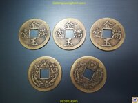 Combo 5 Đồng xu Kim Ngọc Mãn Đường