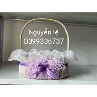 combo 5 giỏ  kích thước 20*30h11 giỏ hoa quả  trái  cây , giỏ Yến