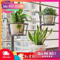 Combo 5 giỏ treo chậu hoa cây cảnh ban công