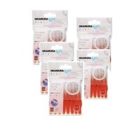 Combo 5 gói Bàn Chải Kẽ Răng cao cấp Nhật Bản Asahi Okamura dạng chữ I