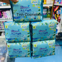 Combo 5 gói băng vệ sinh ban ngày Kiyomi, băng vệ sinh nhật bản,8 lớp siêu mỏng,siêu mềm, thấm hút, khử mùi,ion âm,8M