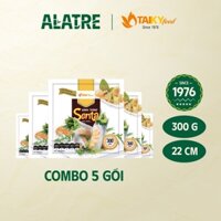 Combo 5 gói bánh tráng tròn 22cm 300g