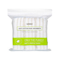 COMBO 5 GÓI BÔNG TẨY TRANG MINISO 180