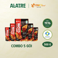 Combo 5 gói bột chiên gà giòn sốt Mala Takygion 500g
