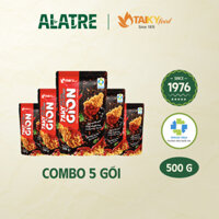Combo 5 gói bột chiên gà giòn sốt Mala Takygion 500g