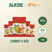 Combo 5 gói bột chiên xù Takoky 1kg