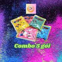 COMBO 5 GÓI BỘT MÀU KỶ YẾU - ENJOY HOLI - 500gram - tiết kiệm 12.5k