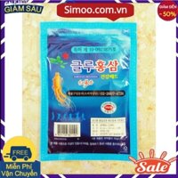 Combo 5 gói cao dán Sâm Glu Xanh (độ nóng nhẹ) Hàn Quốc túi 20 miếng