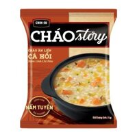 Combo 5 gói Cháo ChinSu cá hồi nấm linh chi 71g