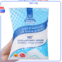 COMBO 5 GÓI ĐƯỜNG TINH LUYỆN BIÊN HÒA PURE - đường thượng hạng ( gói 1kg )