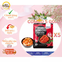 Combo 5 gói gia vị muối kim chi hoàn chỉnh Gungon 60g