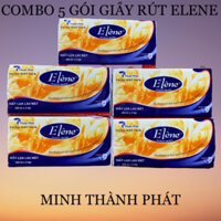 COMBO 5 GÓI GIẤY LỤA RÚT ELENE 260 TỜ