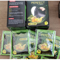 COMBO 5 gói Gội Là Đen PERFECT nhân sâm Hàn Quốc