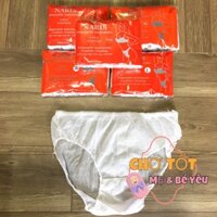 Combo 5 Gói  Gói Quần Lót Giấy Naris Vải ĐẸP )Cotton, Quần Lót Dùng 1 Lần ( LOẠI ĐẸP )