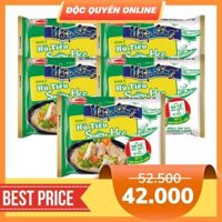 Combo 5 gói hủ tiếu sườn heo Nhịp Sống Acecook gói 70g (5 gói)