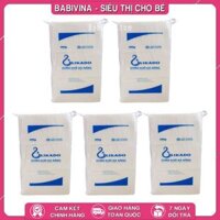 Combo 5 Gói Khăn Khô Đa Năng Likado 400g 15x20cm | Thấm Hút, Đa Năng, An Toàn, Mềm Mịn Cho Làn Da Bé Yêu | Chính Hãng Likado Việt Nam | Babivina, Khăn Chính Hãng, Bán Lẻ Giá Sỉ