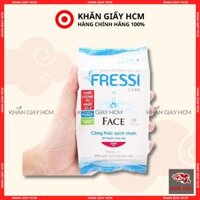 Combo 5 Gói - Khăn Ướt Fressi Care FACE 20 Miếng/Gói, Khăn Giấy Ướt Chăm Sóc Da - Hàng Chính Hãng