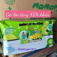 Combo 5 gói khăn ướt lau bếp đa năng AnPa 50 tờ