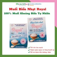 Combo 5 gói Muối biển nhạt Royal muối Nam Định tốt cho sức khỏe người tiểu đường nên dùng Healthy247