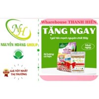 Combo 5 Gói Ngũ Cốc Gạo Lứt Huyết  Rồng Ít Đường Xuân An 400g ( 2 gói 200g) (Tặng 5 gói YM 150g)