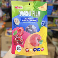 combo 5 gói Ô mai xí muội mix nhiều loại trái cây Plum Weisiel 408g (omai ngon: cherry, việt quất, mơ, mận vàng, mậ
