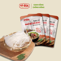 Combo 5 Gói Phở Bò 100g + 300g Phở Khô ( thơm ngon, giòn dai, bữa ăn 5p của mọi gia đình ).