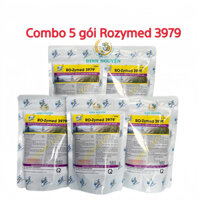 Combo 5 gói RO-Zymed 3979 - Rozymed giúp xử lý nhớt đáy, váng bọt, rong rêu, đáy đen - Gói 500g