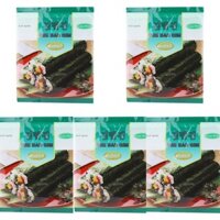 COMBO 5 GÓI RONG BIỂN CUỘN CƠM 4 LÁ
