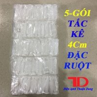Combo 5 gói Tắc kê nhựa đặc ruột 4 phân dùng cho mũi 8, 6