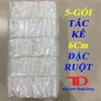 Combo 5 gói Tắc kê nhựa đặc ruột 6 phân dùng cho mũi 12, 10