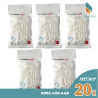 Combo 5 Gói Tăm chỉ nha khoa cao cấp Okamura Asahi - Bịch 40 cây