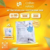 [COMBO] 5 Gói Tắm Trắng Toàn Thân - Body White Shower 6 In 1 - Doctor Baby Skin