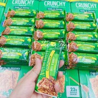 [Combo 5 gói] thanh bánh ngũ cốc yến mạch mật ong Crunchy Granola bars oats honey Nature Valley Mỹ