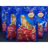 Combo 5 gói thức ăn cho chó trên 1 năm tuổi SmartHeart Adult (400g/gói)