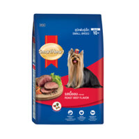 [COMBO 5 GÓI] THỨC ĂN HẠT CHO CHÓ GIỐNG NHỎ VỊ BÒ NƯỚNG SMARTHEART SMALL BREEDS GÓI 400G