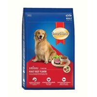 [COMBO 5 GÓI] THỨC ĂN HẠT CHO CHÓ TRƯỞNG THÀNH VỊ BÒ NƯỚNG VÀ RAU SMARTHEART 400G