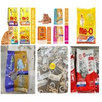 [Combo 5 gói] Thức ăn hạt Me-o,Whiskas, Felipro,Minino,Macaron cho mèo con,mèo trưởng thành