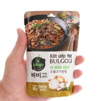 COMBO 5 GÓI XỐT ƯỚP THỊT BULGOGI VỊ MẶN NGỌT - gói 80gr