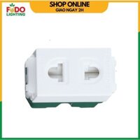COMBO 5 hạt Ổ cắm Panasonic WEV1081SW - Ổ pana WIDE hàng chính hãng