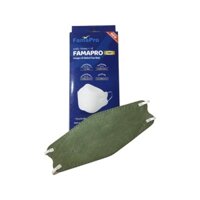 COMBO 5 hộp 50 cái khẩu trang KF94 Famapro màu xanh rêu