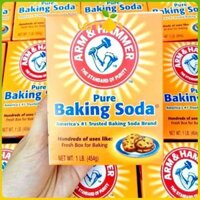 COMBO 5 hộp Baking Soda của Mỹ - Bột pure baking soda đa công dụng, làm bánh, tẩy trắng - Hộp 454g