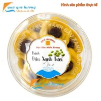 [Combo 5 hộp] Bánh đậu xanh tươi mix vị khoai môn thuần chay Quê Hương 220g - Đặc sản Miền Trung