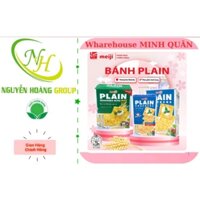 COMBO 5 Hộp – Bánh Plain Cracker 2 Vị bất kỳ( Nguyên Bản ,  With Oats)  Meiji 104g