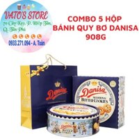 Combo 5 hộp Bánh quy bơ Danisa 908g