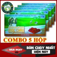 Combo 5 hộp Bánh sữa Cacao Mộc Châu 200g